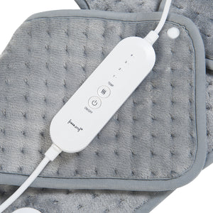 Elektryczna podkładka grzewcza Borrello 100W 65x45cm Szara [en.casa]