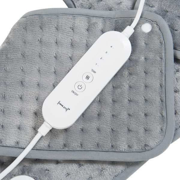 Elektryczna podkładka grzewcza Borrello 100W 65x45cm Szara [en.casa]