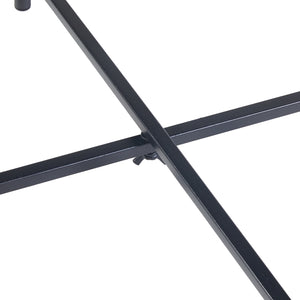 Stolik boczny Sälen metal czarny [en.casa]