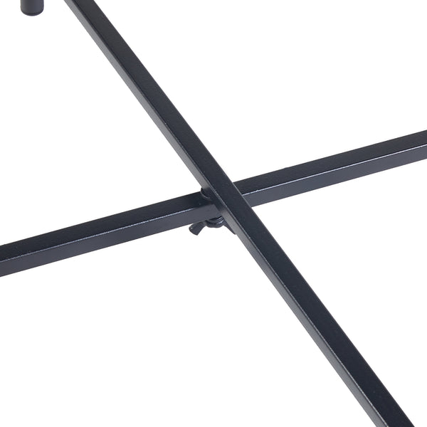 Stolik boczny Sälen metal czarny [en.casa]