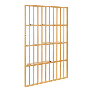 Półka ścienna Røst 120x80x13cm bambus [en.casa]