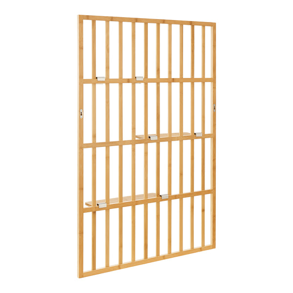 Półka ścienna Røst 120x80x13cm bambus [en.casa]