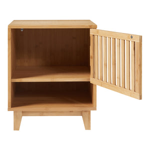 Stolik nocny Ypäjä 50x42x39cm bambus [en.casa]