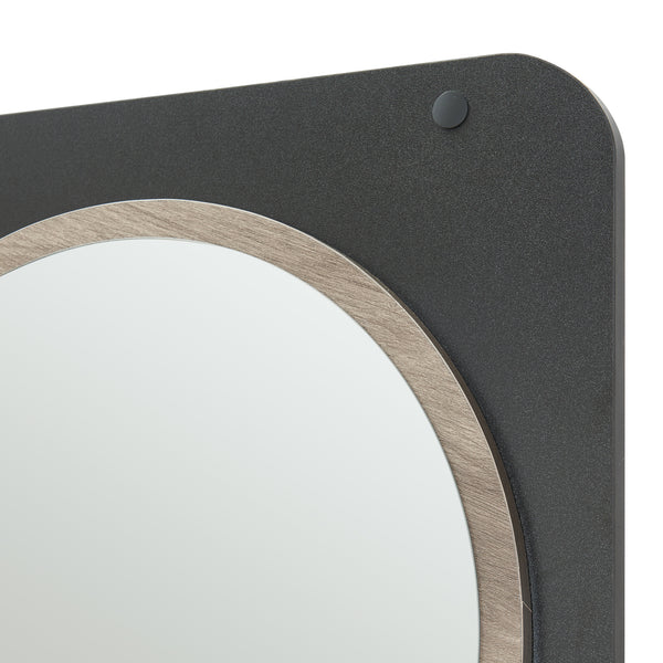 Panel do szafy Helsinge z lustrem 140x60x16 cm [en.casa]