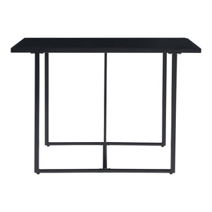 Accadia 3-częściowy zestaw mebli ogrodowych czarny/brązowy [casa.pro]