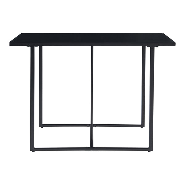 Accadia 3-częściowy zestaw mebli ogrodowych czarny/brązowy [casa.pro]