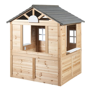 Domek do zabawy Acciano 131x113x97 cm drewno jodłowe [casa.pro]