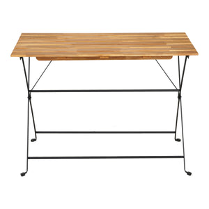 Zestaw mebli ogrodowych Bovino 5-częściowy drewno akacjowe [casa.pro]