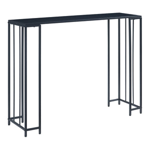 Stolik konsolowy Ørsta zestaw 2 sztuk czarny [en.casa]