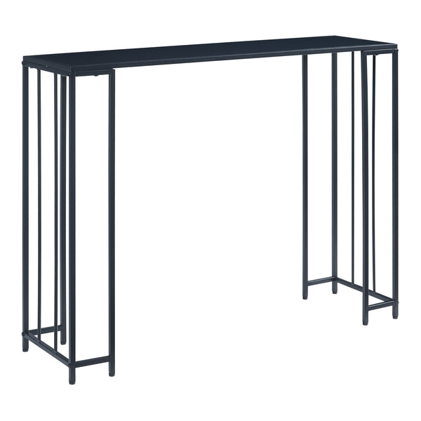 Stolik konsolowy Ørsta zestaw 2 sztuk czarny [en.casa]