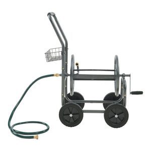 Gelibolu wózek na wąż 3/4 cala maks. 65 m szary [pro.tec]