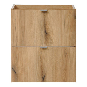 Skelbolu umywalka 50x57x39 cm lustro LED wygląd dąb [en.casa]