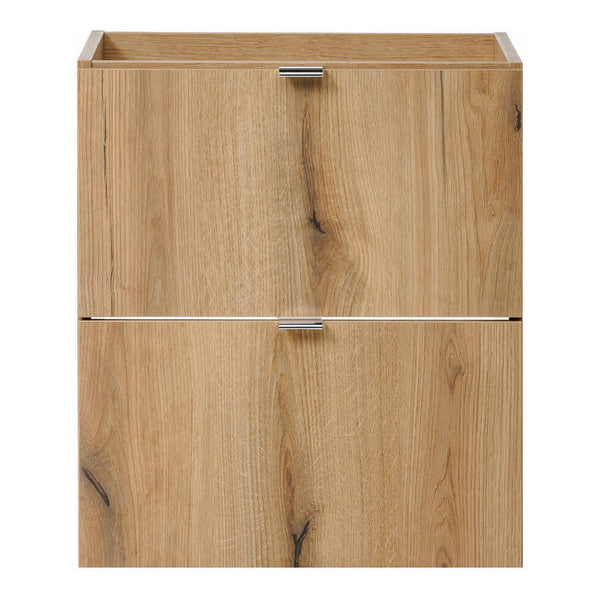 Skelbolu umywalka 50x57x39 cm lustro LED wygląd dąb [en.casa]