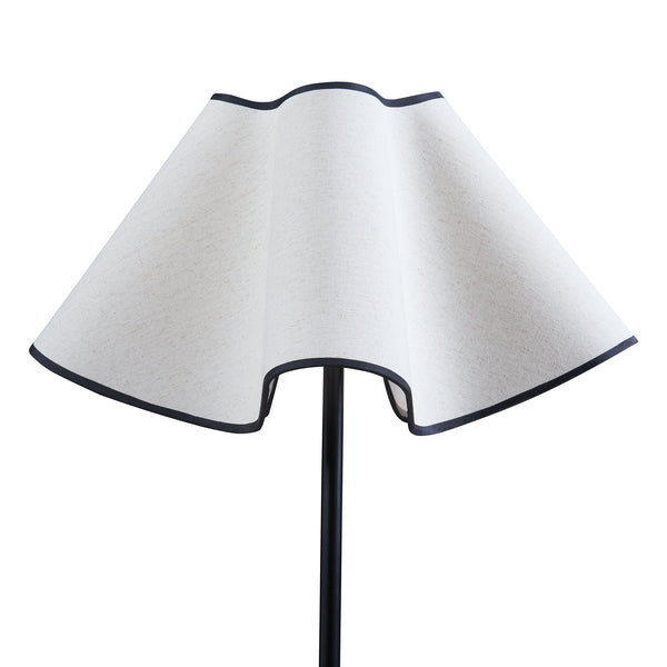 Lampa podłogowa Ashton 153cm czarny/biały [lux.pro]