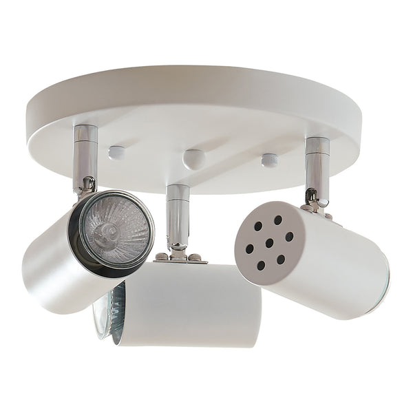 Bathgate lampa sufitowa 3 x GU10 biały [lux.pro]