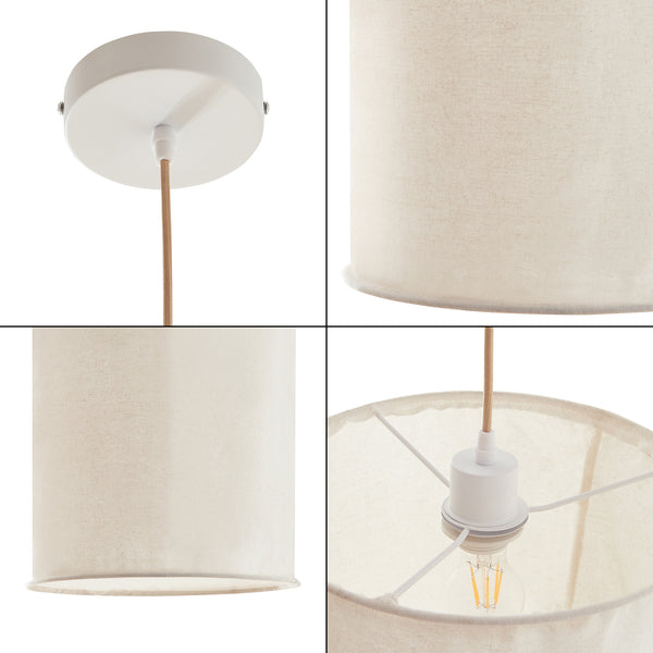 Lampa wisząca Buckley White [lux.pro]