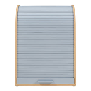 Szafa na rolety Kavlinge 80x60x40 cm bambus/szary [en.casa]