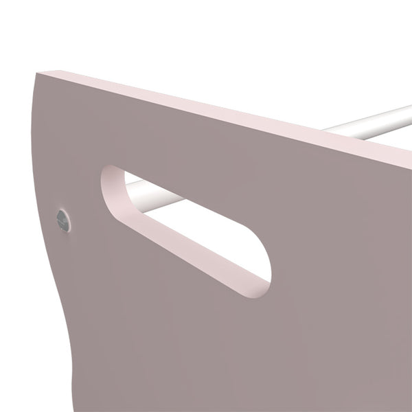 Półka dziecięca Vestnes z 12 pojemnikami do przechowywania 78x86x27 cm Cotton Candy/Biały [en.casa]