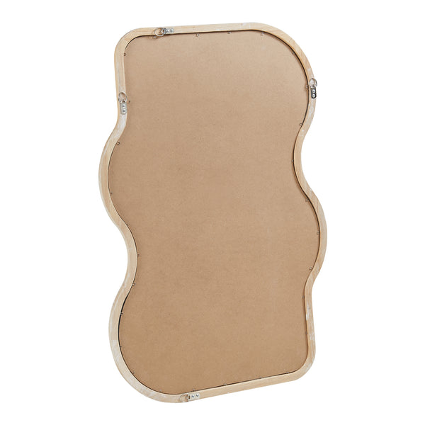 Lustro ścienne Bellerirnu 90x60 cm dąb sonoma [en.casa]