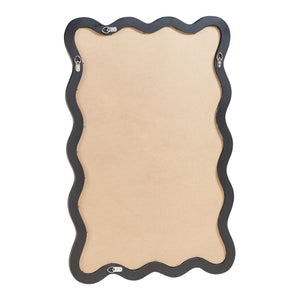 Lustro ścienne Koster 90x60 cm czarne [en.casa]