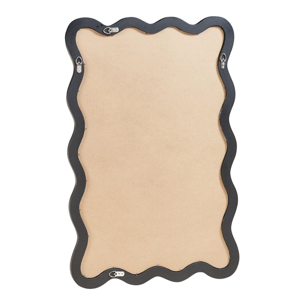 Lustro ścienne Koster 90x60 cm czarne [en.casa]