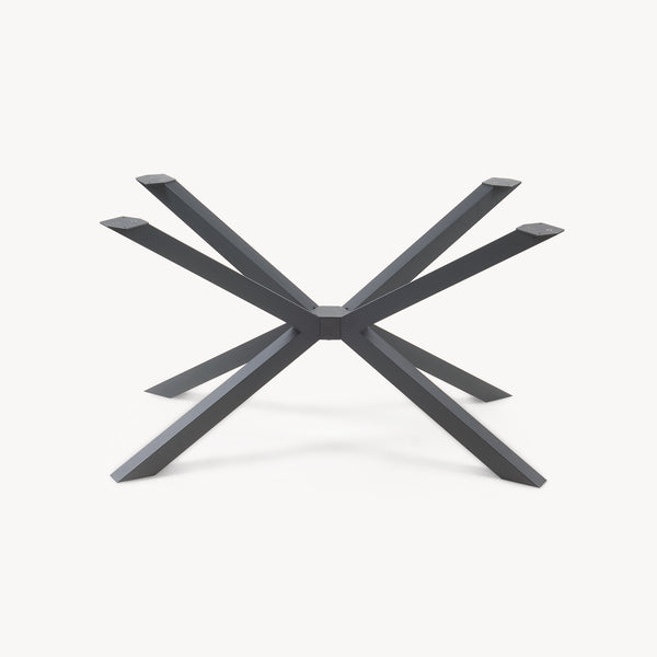 Stelaż stołu Bemeenel 120x75x72 cm stal czarna [en.casa]