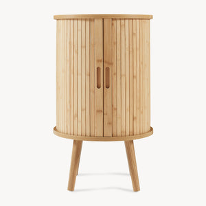 Stolik nocny Nordkapp 65x40 cm bambus [en.casa]