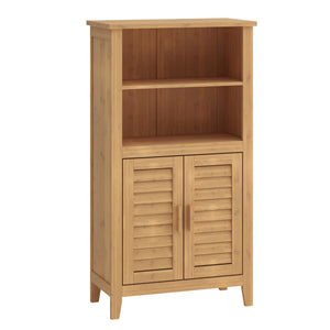Szafka boczna Rirg 92x50x25 cm bambus naturalny [en.casa]