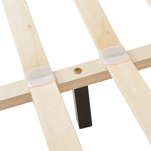 Łóżko ze sztucznej skóry Albacete 180x200cm białe Corium