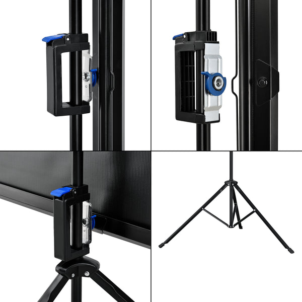 Ekran projekcyjny z statywem 113 cali [in.tec]