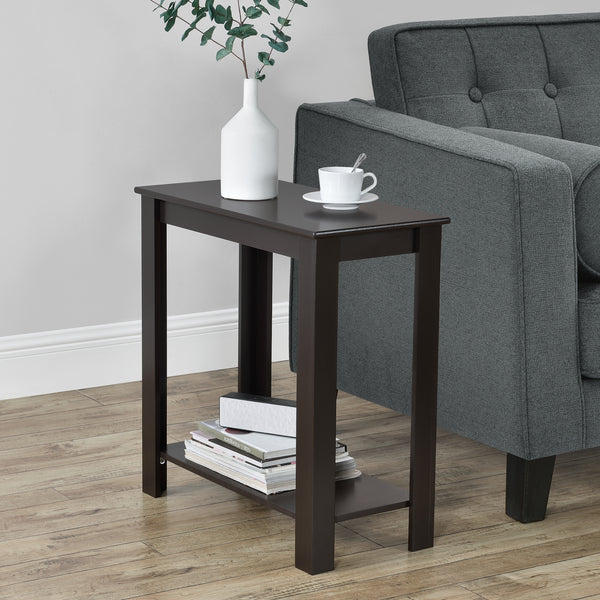 Stolik boczny Chur 60 x 30 x 61,3 cm brązowy en.casa