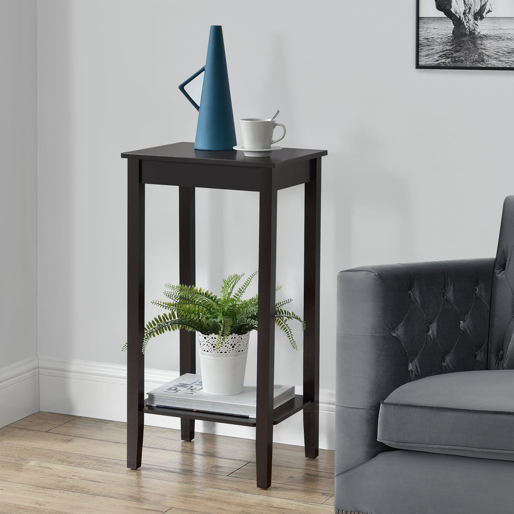 Beistelltisch Thun 74x38x30 cm MDF Kaffeefarben en.casa - premiumXL