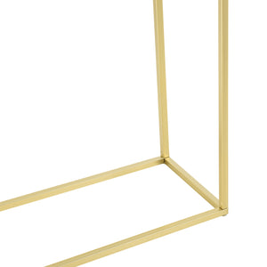 Stojak na rośliny Jurbise zestaw 2 szt. w kolorze mosiądzu/czarnym en.casa