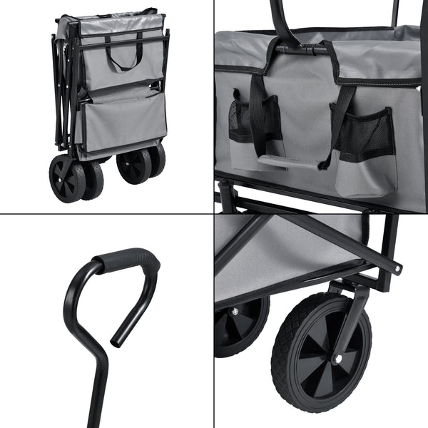 Wózek bagażowy z dachem składany [pro.tec]