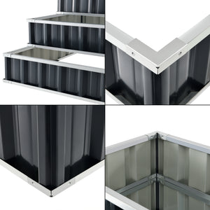 3-poziomowy kwietnik Renswoude 118x118x60cm [en.casa]