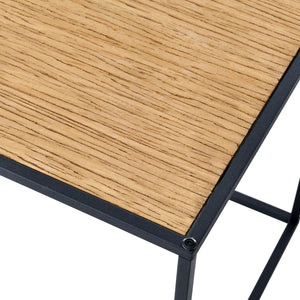 Stolik pomocniczy Grindavik w zestawie 2 sztuk, wygląd drewna [en.casa]