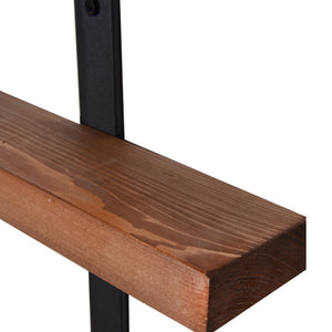 Półka ścienna Morsø z sosny, bejcowana [en.casa]