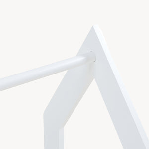 Wieszak na płaszcze Langeskov 78x75x35cm Biały [en.casa]