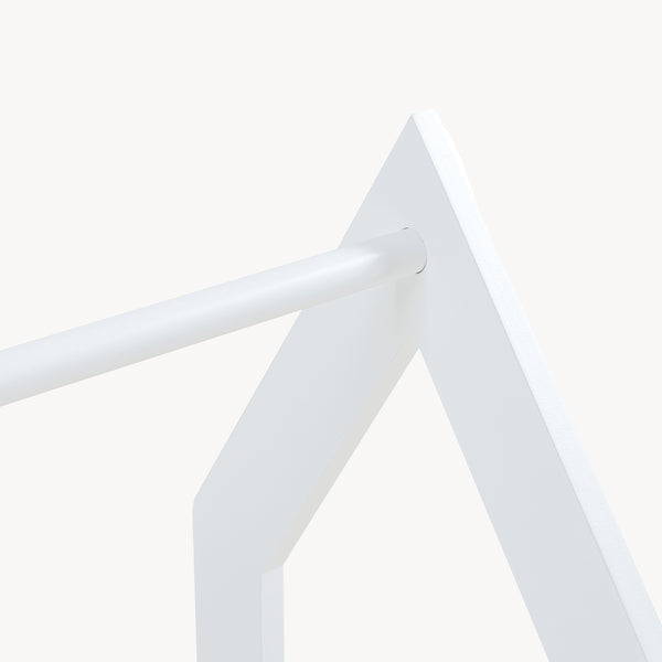 Wieszak na płaszcze Langeskov 78x75x35cm Biały [en.casa]