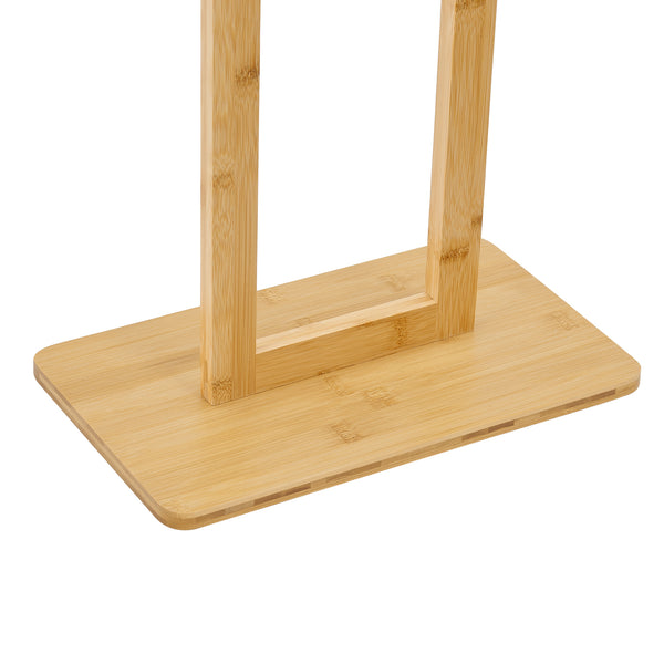 Bambusowy wieszak na ręczniki Træna [en.casa]