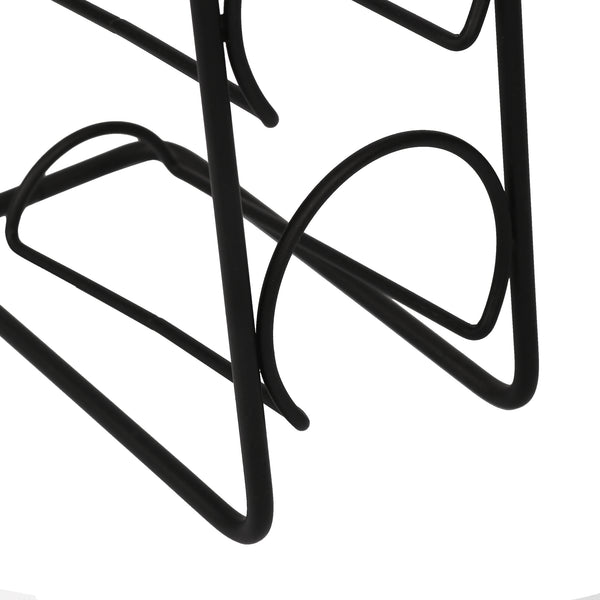 Stojak na wino Anchamps na 4 butelki [en.casa]