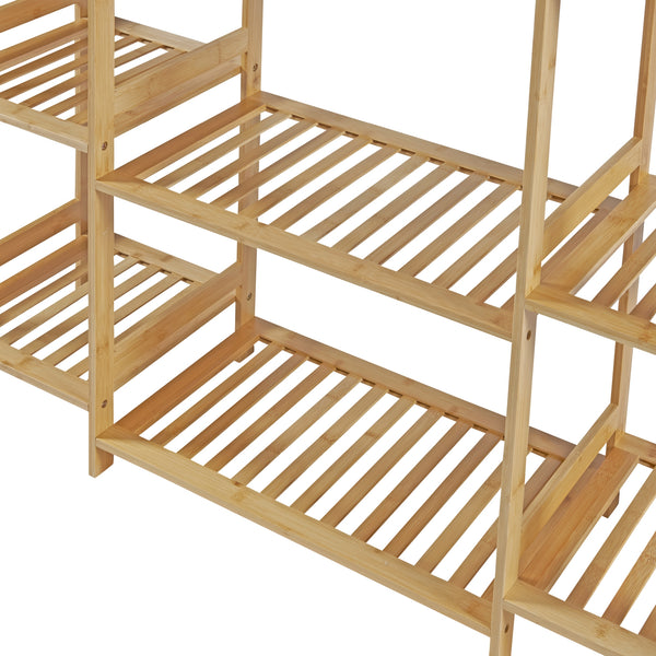 Wieszak bambusowy Ilomantsi [en.casa]