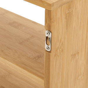 Półka ścienna Gol 50x15x30 cm bambus [en.casa]