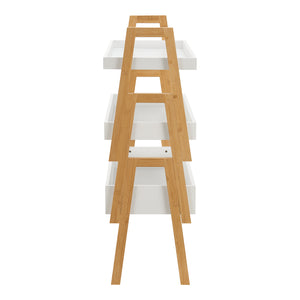 Hitra 3-częściowy regał bambusowy [en.casa]