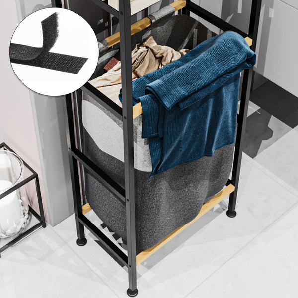 Wieszak na pranie Pello 100x39x22 cm [en.casa]