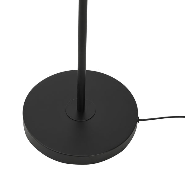 Lampa podłogowa Stockport 139cm czarny/złoty [lux.pro]