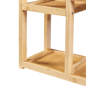 Półka łazienkowa Höör 42x37x17 cm bambus [en.casa]