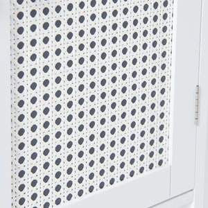 Karlsøy szafka z lustrem 50x60x15cm biała [en.casa]