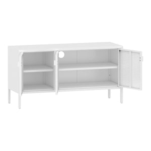 Szafka pod telewizor Castelli 114 x 40 x 60 cm stal [en.casa]