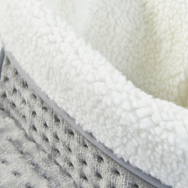 Elektryczny ogrzewacz do stóp Bari 100W Szary [en.casa]